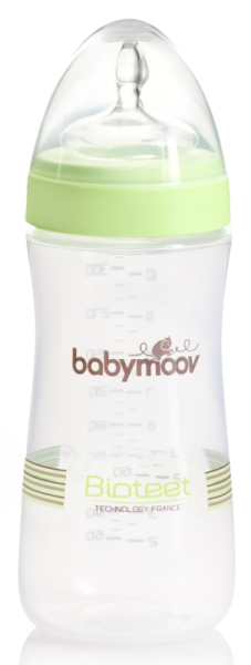 Babymoov Lot de 2 Biberons Bioteet Vert Amande - 330 ml